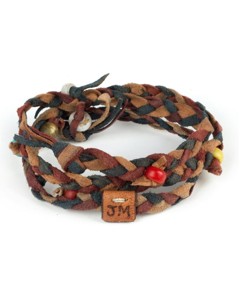 John Mayer Kipoto Bracelet in Cochineal and Indigo by Dacine $32.30 Accessories