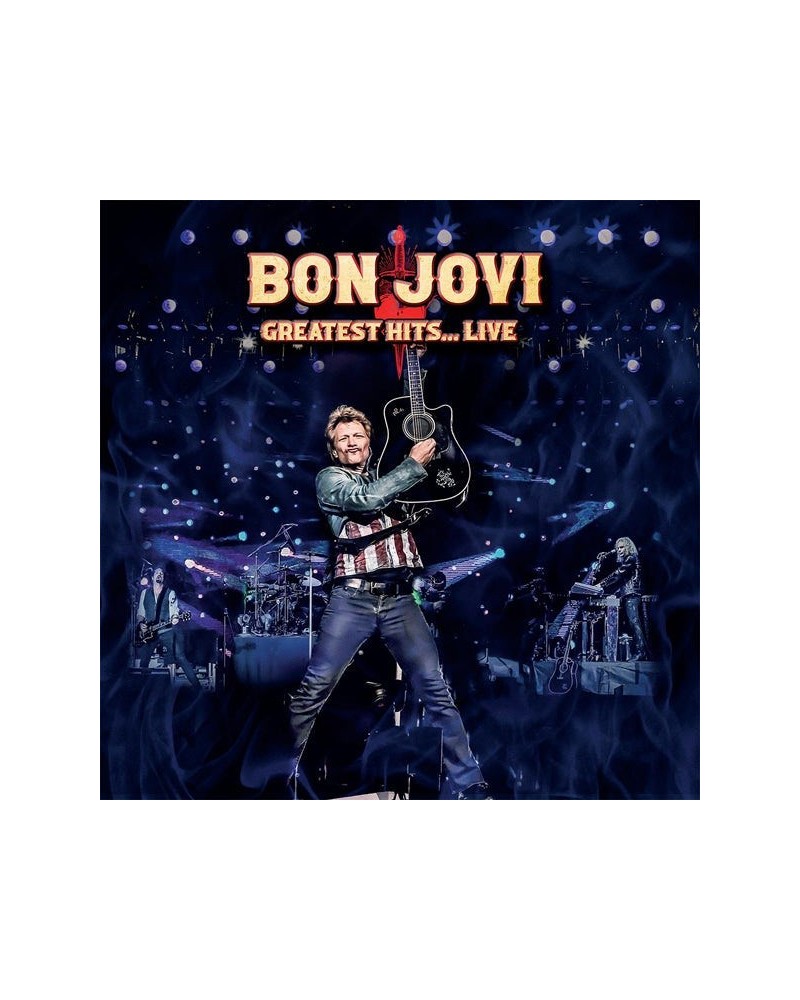 Bon Jovi LP - Greatest Hits Live (180G Eco Coloured Vinyl) $15.56 Vinyl