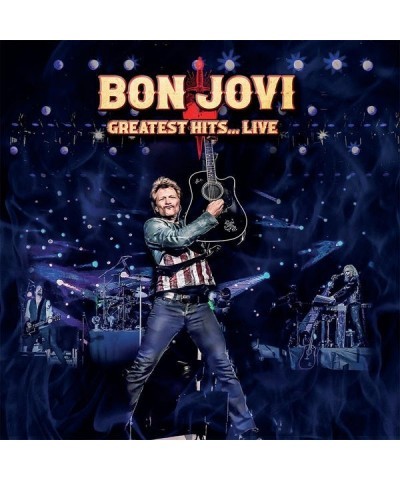 Bon Jovi LP - Greatest Hits Live (180G Eco Coloured Vinyl) $15.56 Vinyl