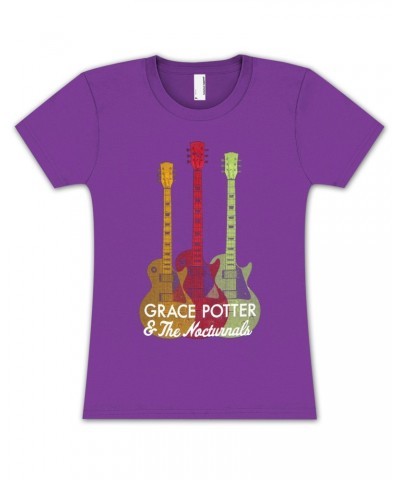 Grace Potter & The Nocturnals Ladies Guitar T-Shirt $4.10 Shirts