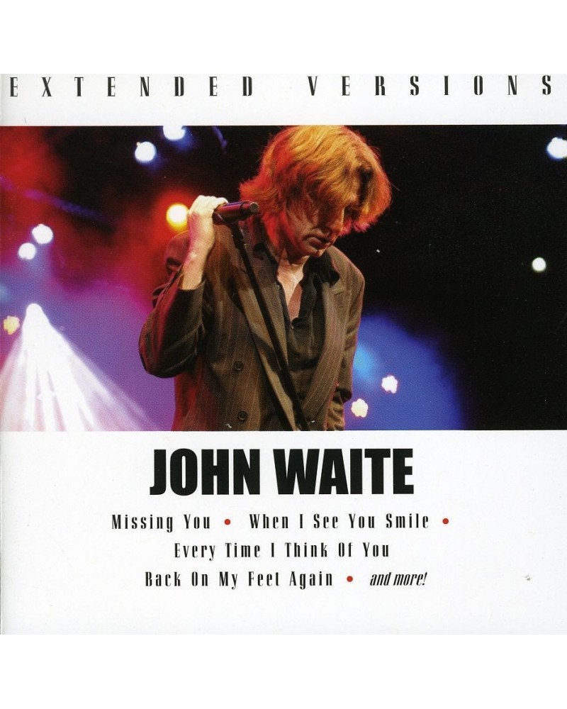 John Waite EXTENDED VERSIONS CD $2.89 CD