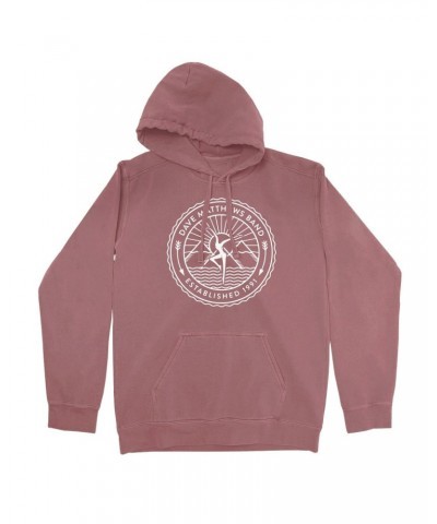 Dave Matthews Band Firedancer Pigment-Dyed Pullover Hoody (Maroon) $29.40 Sweatshirts