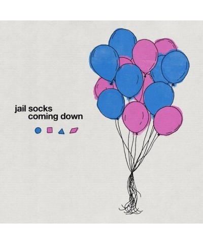 Jail Socks COMING DOWN (SPLATTER VINYL) Vinyl Record $8.25 Vinyl