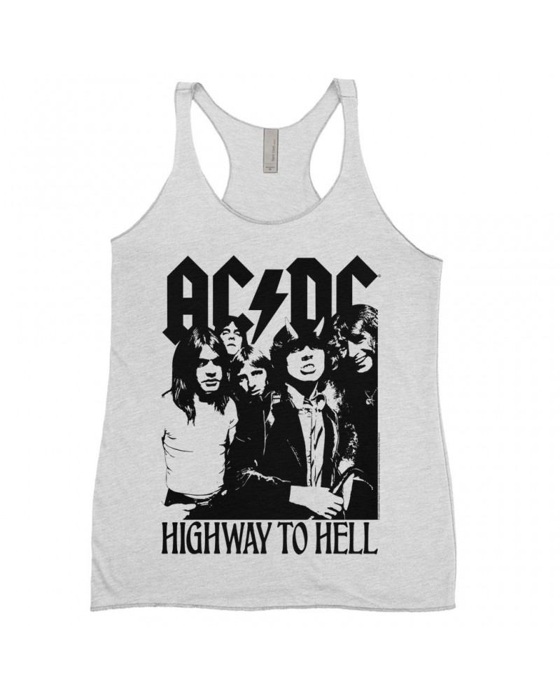 AC/DC Ladies' Tank Top | Highway To Hell Retro Black Shirt $13.90 Shirts