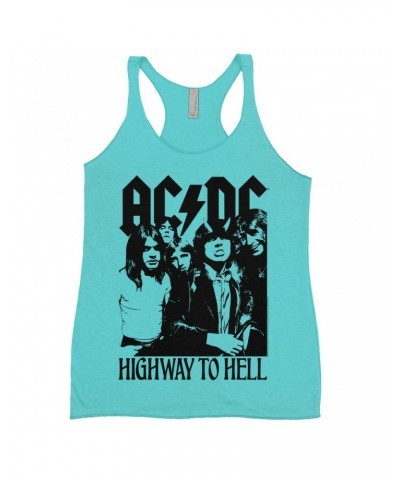 AC/DC Ladies' Tank Top | Highway To Hell Retro Black Shirt $13.90 Shirts