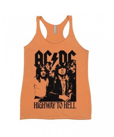 AC/DC Ladies' Tank Top | Highway To Hell Retro Black Shirt $13.90 Shirts