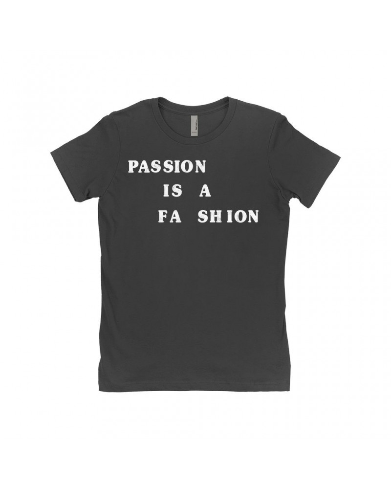 The Clash Ladies' Boyfriend T-Shirt | Passion Is A Fashion Worn By Joe Strummer Shirt $10.23 Shirts