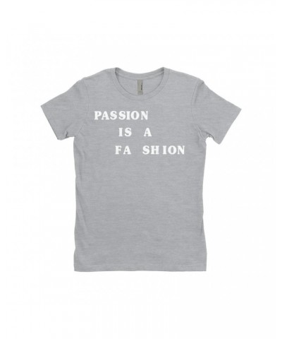 The Clash Ladies' Boyfriend T-Shirt | Passion Is A Fashion Worn By Joe Strummer Shirt $10.23 Shirts