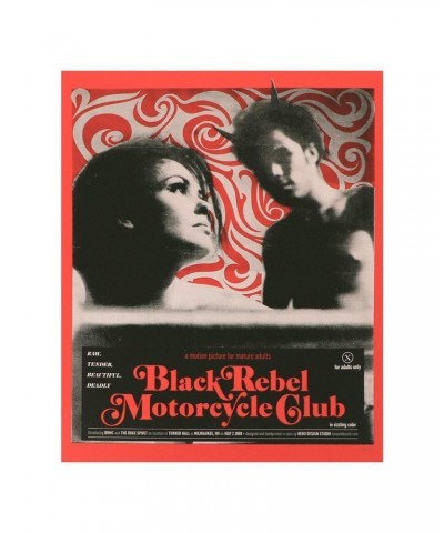 Black Rebel Motorcycle Club Hero Milwaukee Motion Picture Poster $11.50 Decor