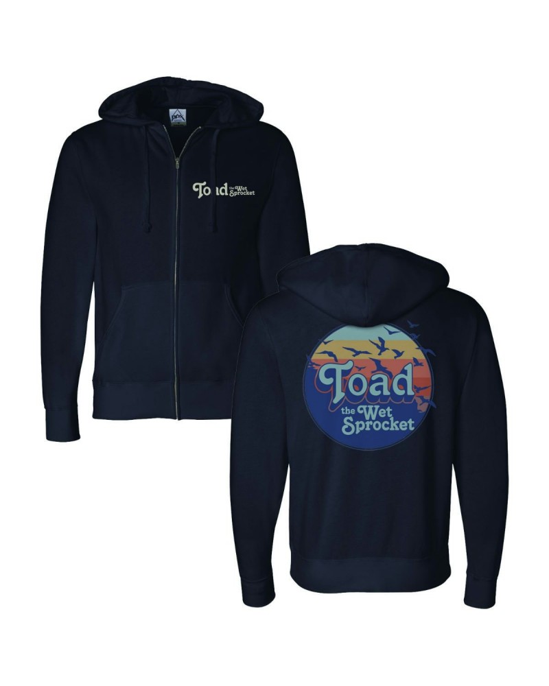 Toad The Wet Sprocket Sunset Zip Hoodie $22.50 Sweatshirts