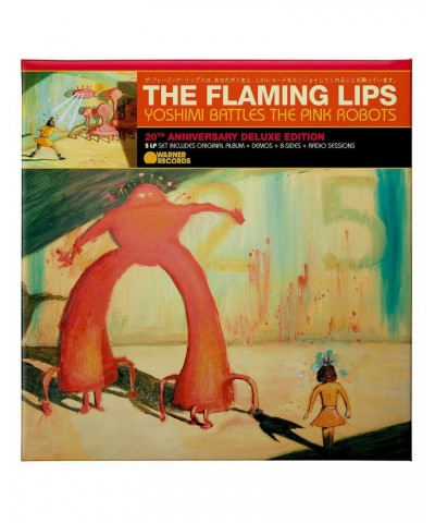 The Flaming Lips Yoshimi Battles The Pink Robots (20th Anniversary/super Deluxe Edition 5 Lps) Vinyl Record $46.87 Vinyl