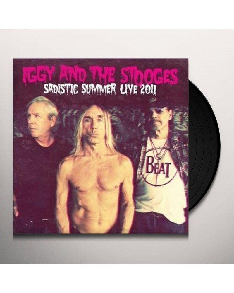 Iggy and the Stooges Sadistic Summer/Live At Isle Of Wright Festival Vinyl Record $15.84 Vinyl