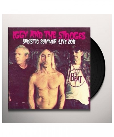 Iggy and the Stooges Sadistic Summer/Live At Isle Of Wright Festival Vinyl Record $15.84 Vinyl