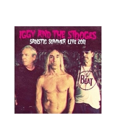 Iggy and the Stooges Sadistic Summer/Live At Isle Of Wright Festival Vinyl Record $15.84 Vinyl