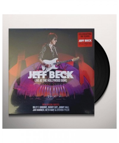 Jeff Beck LIVE AT THE HOLLYWOOD BOWL (3LP) Vinyl Record $21.25 Vinyl