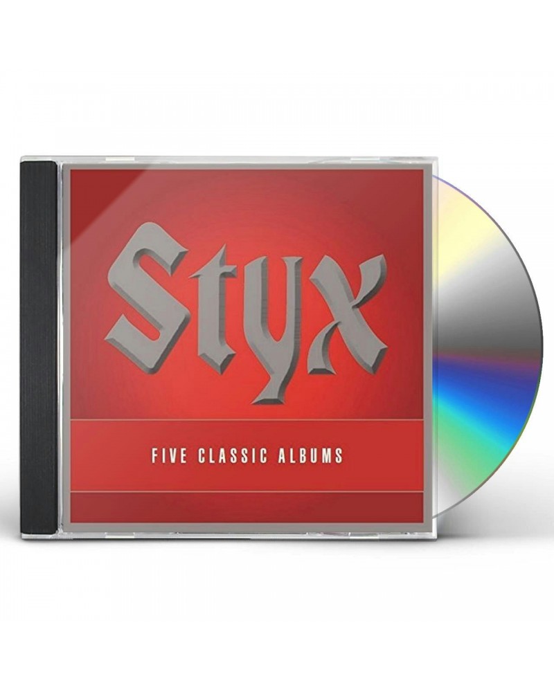 Styx 5 CLASSIC ALBUMS CD $16.41 CD