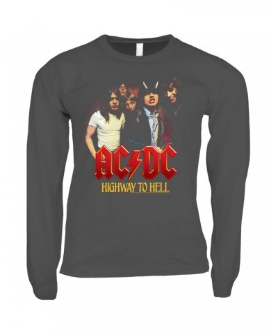 AC/DC Long Sleeve Shirt | Highway To Hell Album Cover Art Shirt $14.98 Shirts