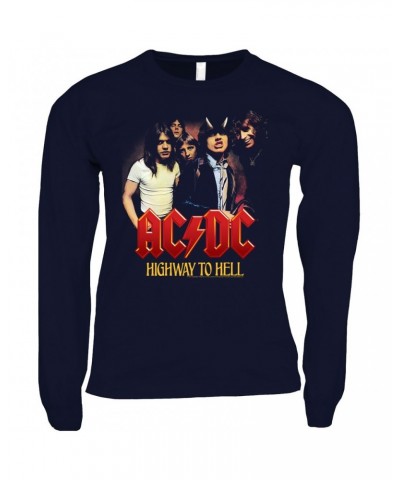 AC/DC Long Sleeve Shirt | Highway To Hell Album Cover Art Shirt $14.98 Shirts