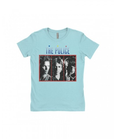 The Police Ladies' Boyfriend T-Shirt | The Singles Album Art Image Distressed Shirt $7.49 Shirts