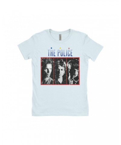 The Police Ladies' Boyfriend T-Shirt | The Singles Album Art Image Distressed Shirt $7.49 Shirts