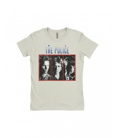 The Police Ladies' Boyfriend T-Shirt | The Singles Album Art Image Distressed Shirt $7.49 Shirts