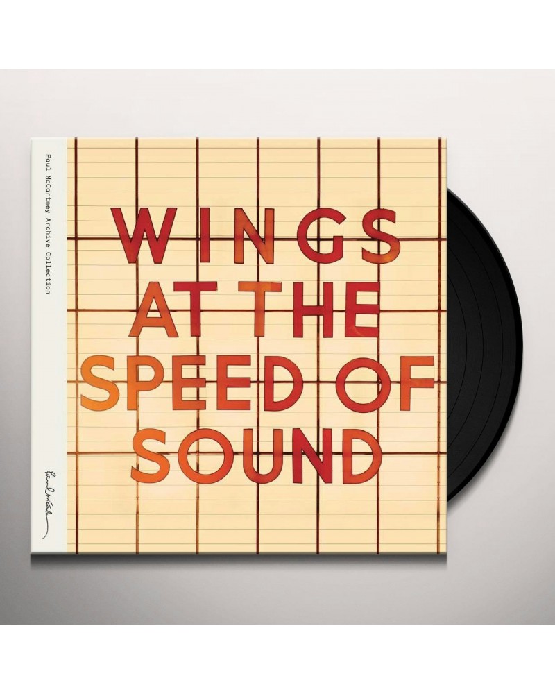 Paul McCartney & Wings AT THE SPEED OF SOUND Vinyl Record $15.87 Vinyl