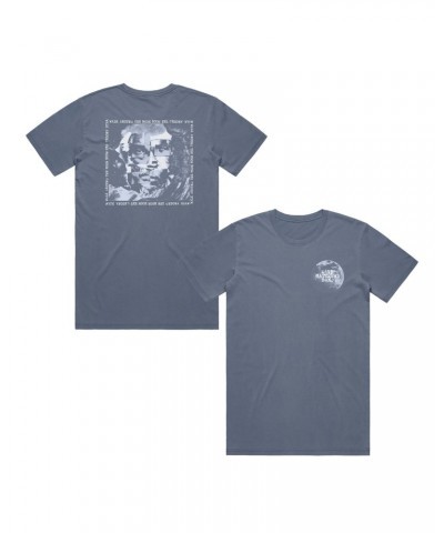 Dave Matthews Band Walk Around The Moon Portrait Slate Blue Tee $13.65 Shirts