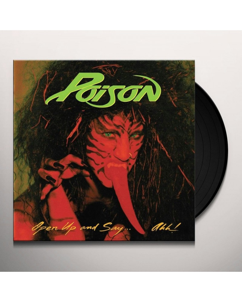 Poison OPEN UP AND SAY AHH Vinyl Record $10.05 Vinyl