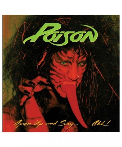 Poison OPEN UP AND SAY AHH Vinyl Record $10.05 Vinyl