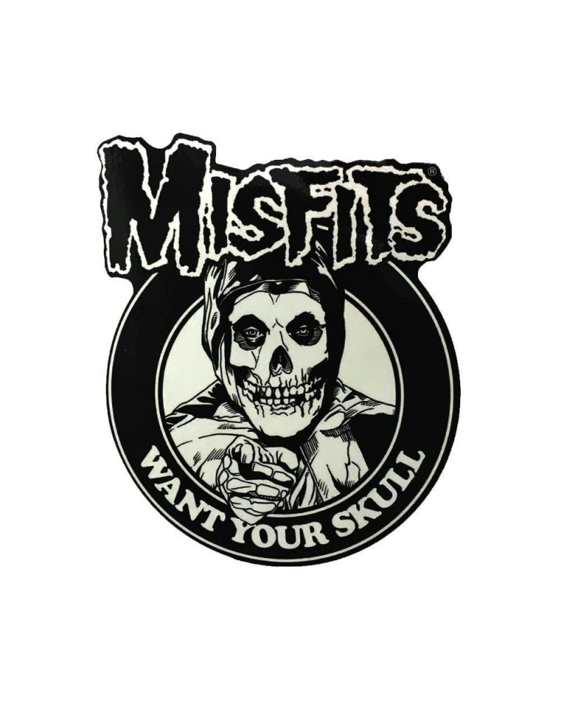 Misfits "Want Your Skull" Sticker $1.50 Accessories