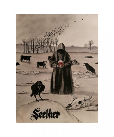 Seether 18x24 Fan Art Poster $8.47 Decor