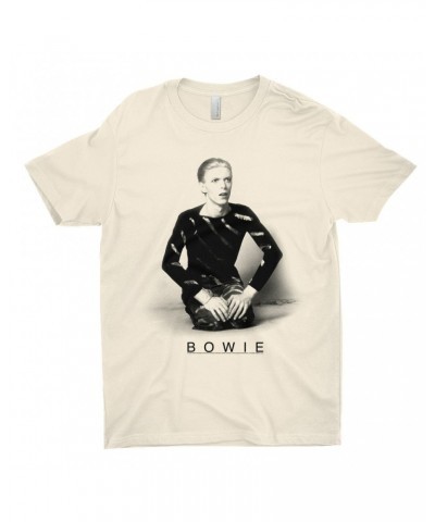 David Bowie T-Shirt | 1974 Black And White Photo Shirt $8.98 Shirts