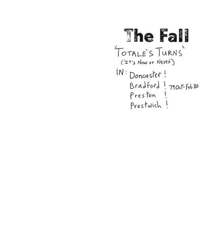 The Fall Totale's Turns (It's Now Or Never) Vinyl Record $8.50 Vinyl