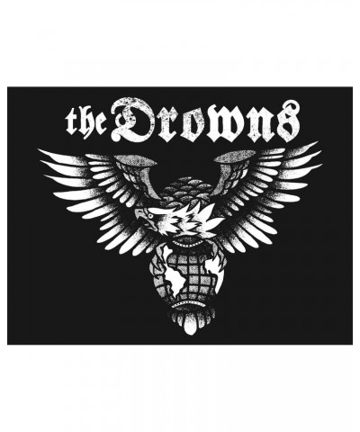 The Drowns Eagle Logo - 4"x3" Sticker $2.05 Accessories