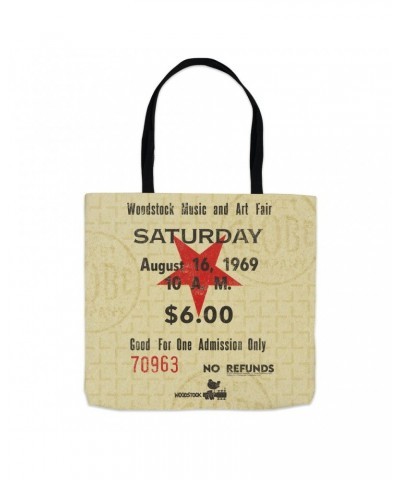 Woodstock Tote Bag | Music and Art Fair Ticket Bag $10.38 Bags