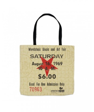 Woodstock Tote Bag | Music and Art Fair Ticket Bag $10.38 Bags