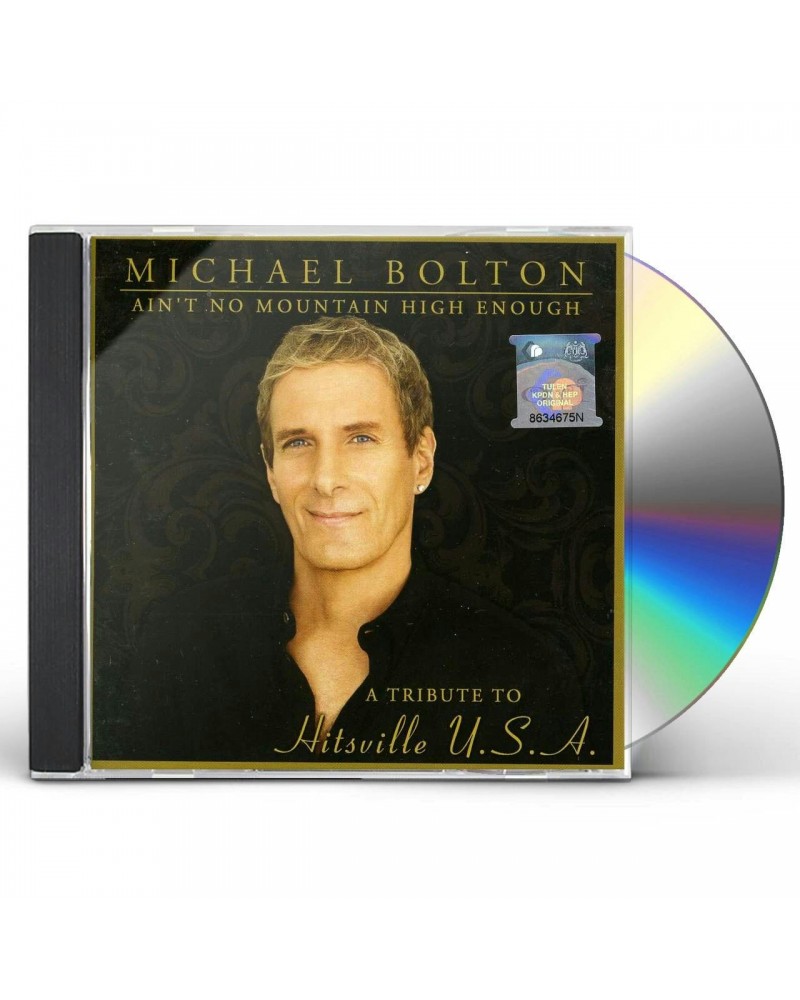 Michael Bolton AIN'T NO MOUNTAIN HIGH ENOUGH :TRIBUTE TO HITSVILL CD $4.30 CD