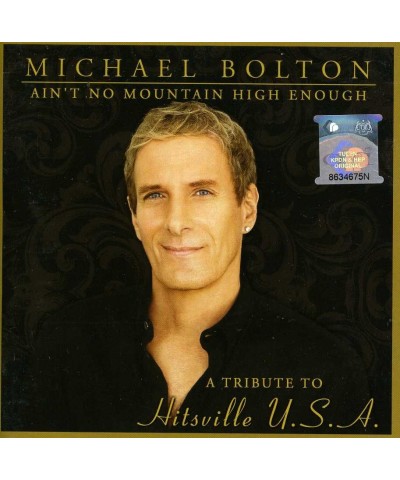 Michael Bolton AIN'T NO MOUNTAIN HIGH ENOUGH :TRIBUTE TO HITSVILL CD $4.30 CD