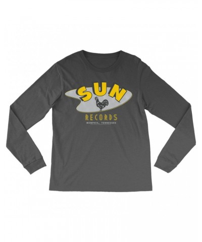 Sun Records Long Sleeve Shirt | Retro Boomerang Logo Shirt $14.38 Shirts