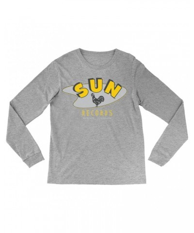 Sun Records Long Sleeve Shirt | Retro Boomerang Logo Shirt $14.38 Shirts