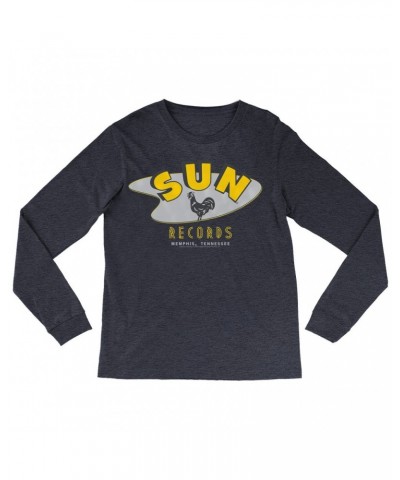 Sun Records Long Sleeve Shirt | Retro Boomerang Logo Shirt $14.38 Shirts