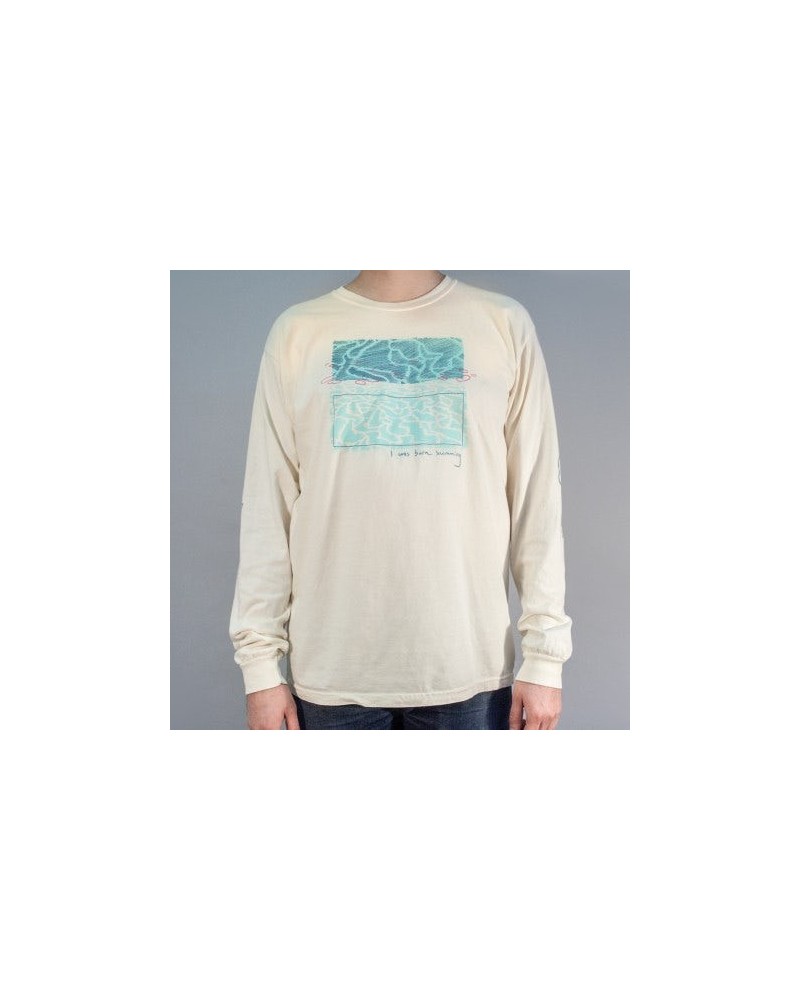 Squirrel Flower I Was Born Swimming Long Sleeve T-Shirt $12.50 Shirts