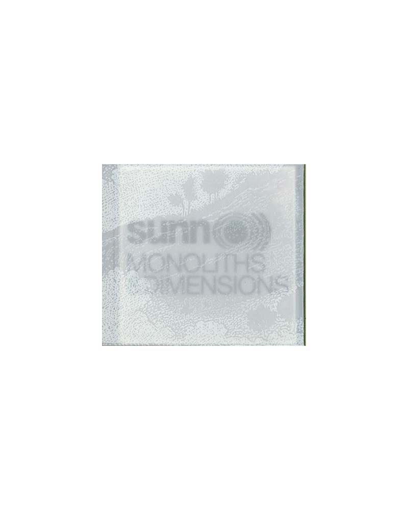 Sunn 0))) MONOLITHS AND DIMENSIONS CD $6.90 CD