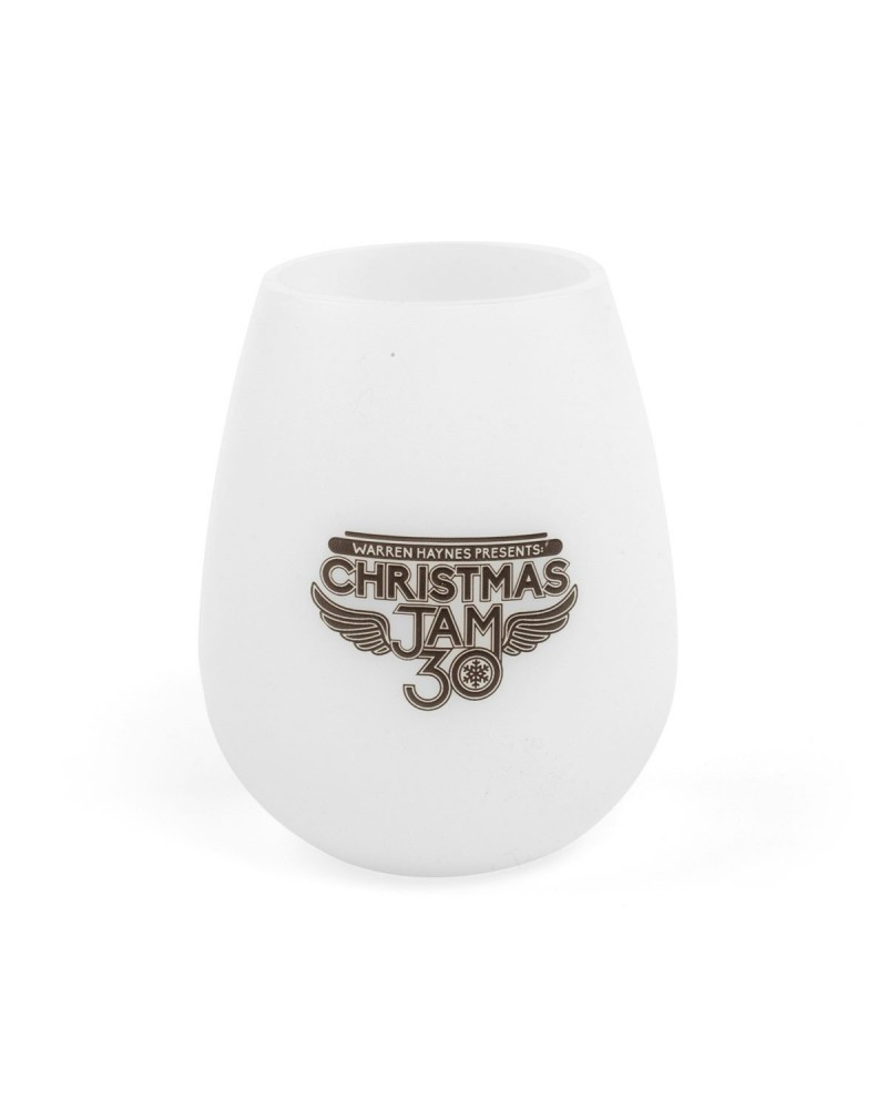 Gov't Mule 2018 Christmas Jam Squishy Silicone Wine Glass $5.55 Drinkware