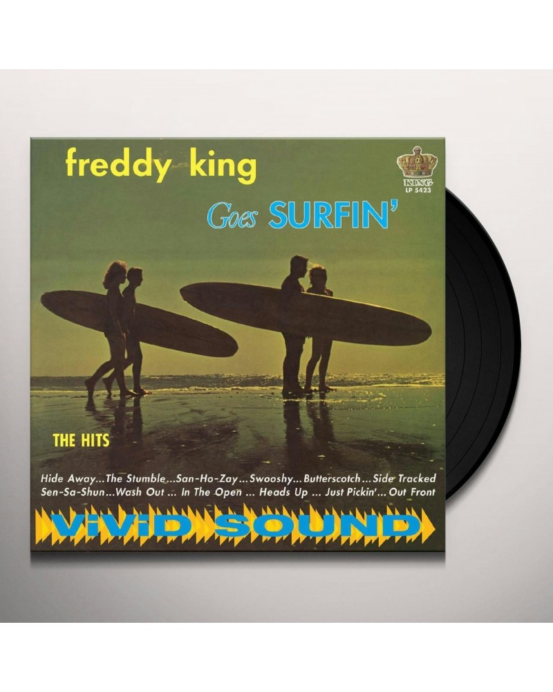 Freddy King GOES SURFIN' Vinyl Record $10.32 Vinyl