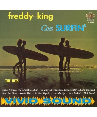 Freddy King GOES SURFIN' Vinyl Record $10.32 Vinyl