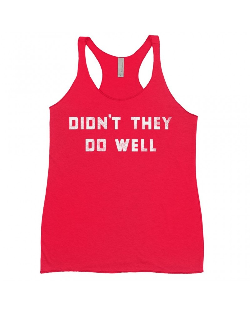 Pink Floyd Ladies' Tank Top | Didn't They Do Well Worn By David Gilmour Shirt $13.32 Shirts