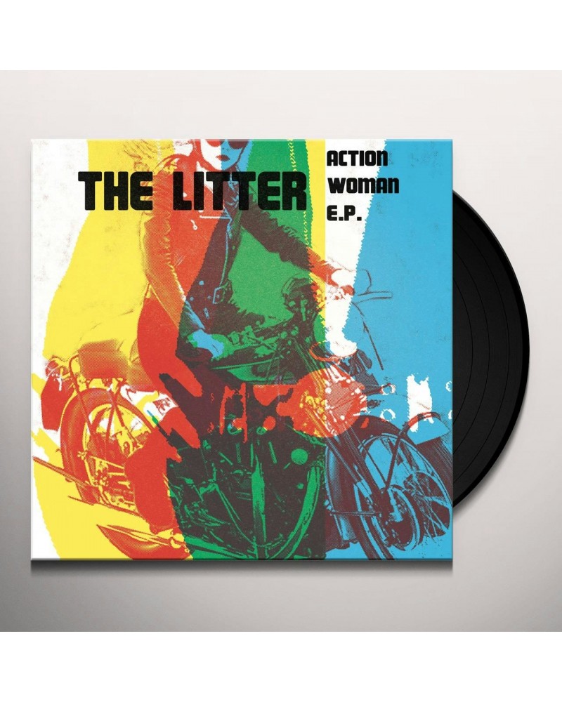 The Litter ACTION WOMAN EP Vinyl Record $7.48 Vinyl