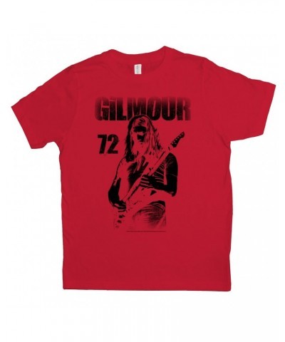 David Gilmour Kids T-Shirt | Gilmour 1972 Design Distressed Kids Shirt $11.48 Kids