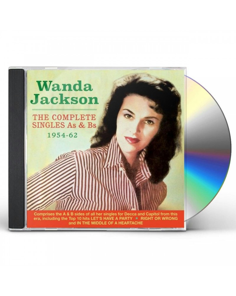 Wanda Jackson Complete Singles As & Bs: 1954-1962 CD $4.80 CD